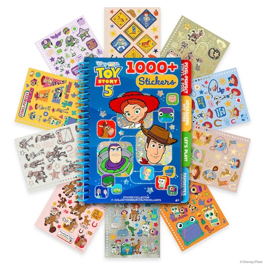 Disney® Pixar Toy Story 5 Tabbed Sticker Book